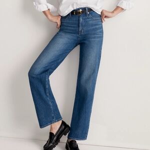 Madewell Women's Blue Flare & Wide Leg Jeans
